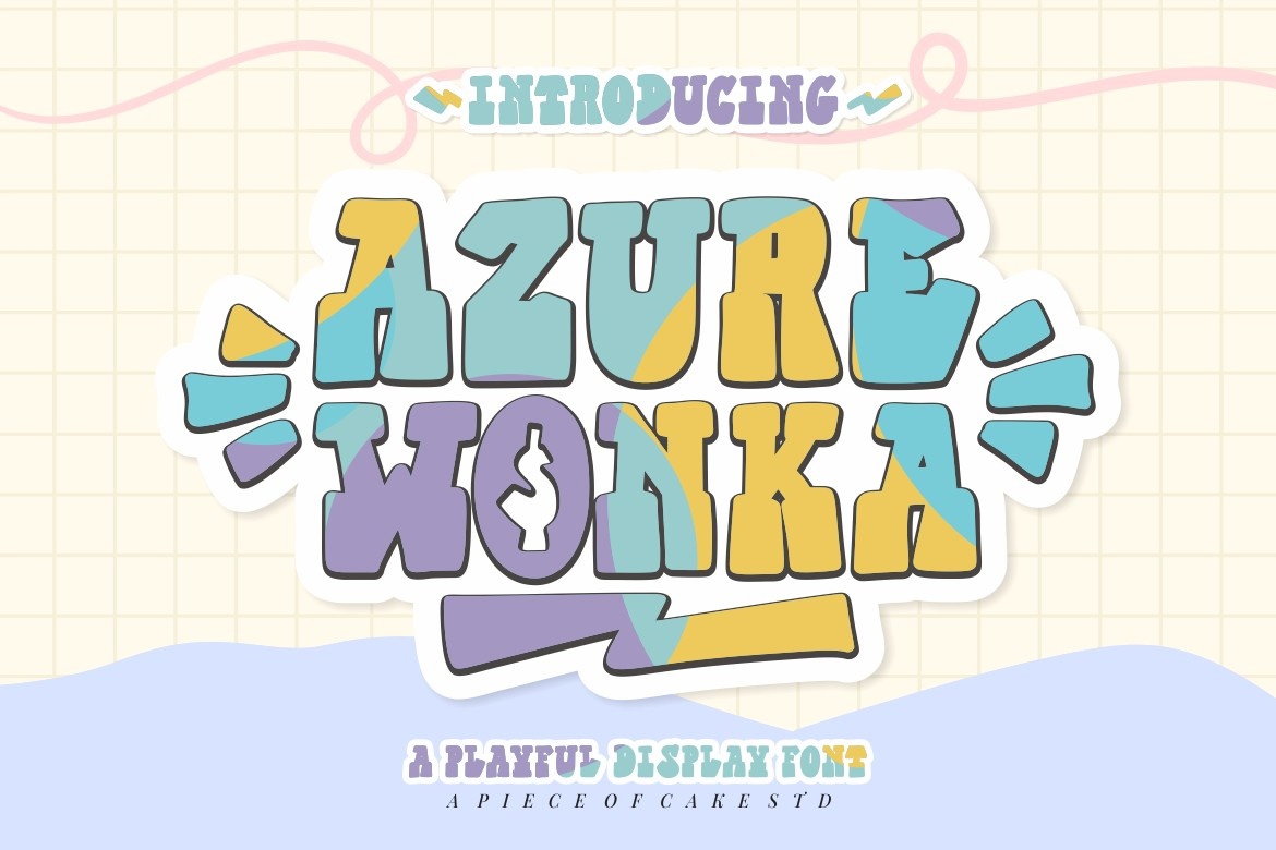폰트 Azure Wonka