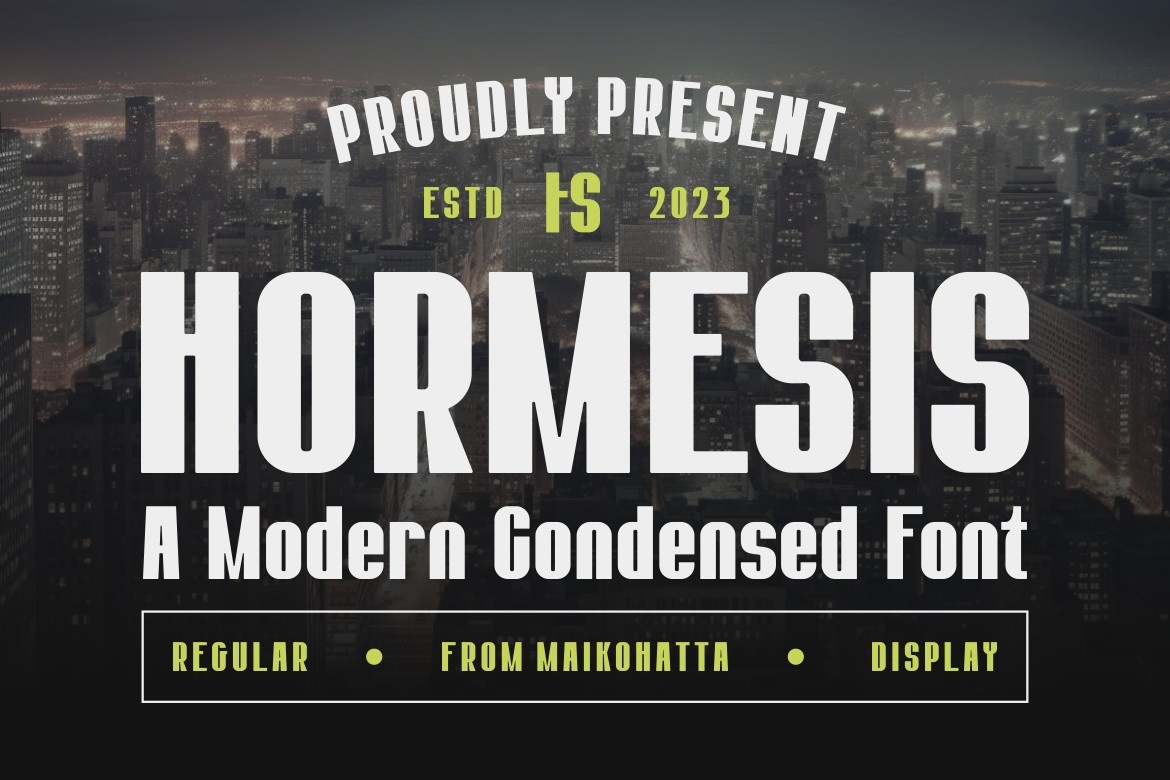 폰트 Hormesis