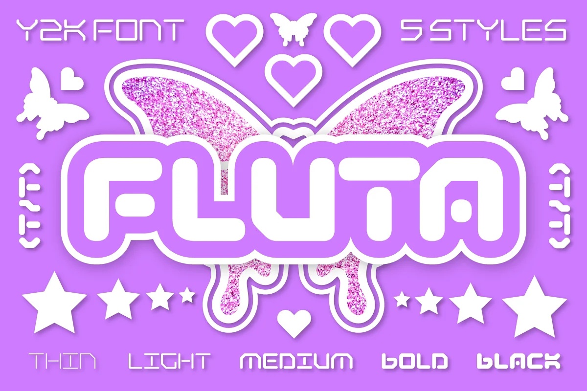 폰트 Fluta