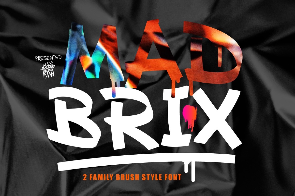 폰트 Mad Brix