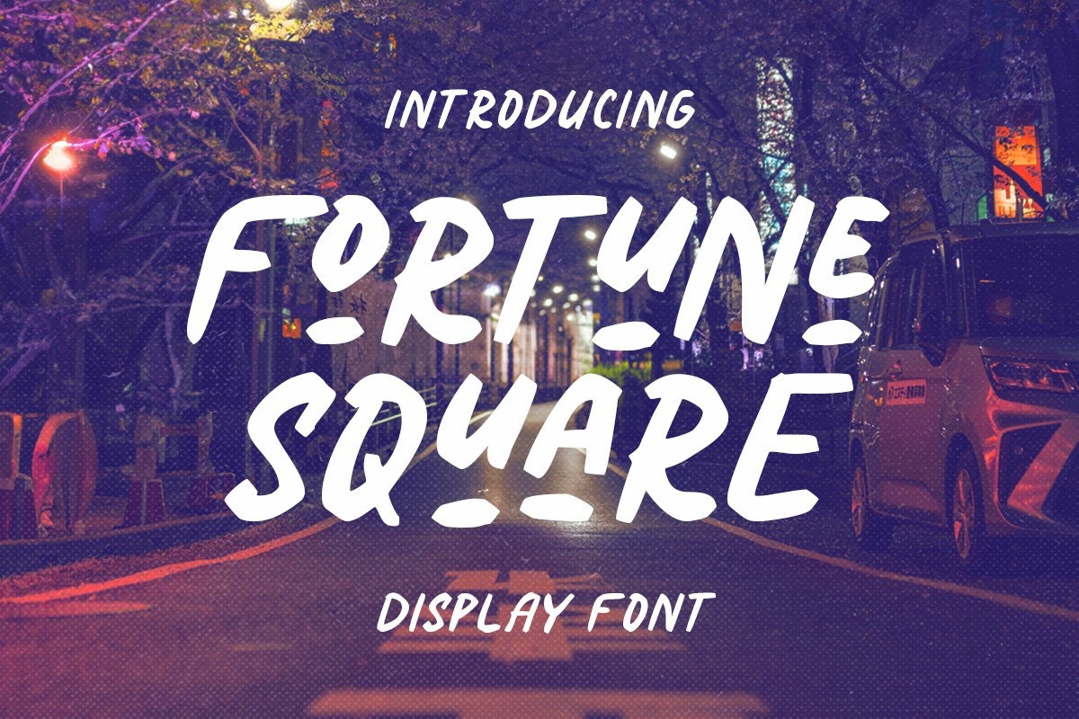 폰트 Fortune Square