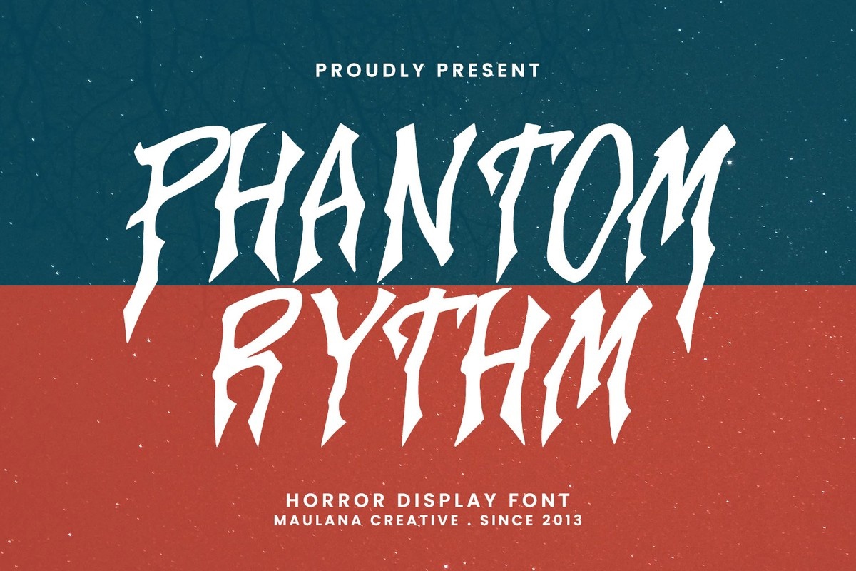 폰트 Phantom Rythm
