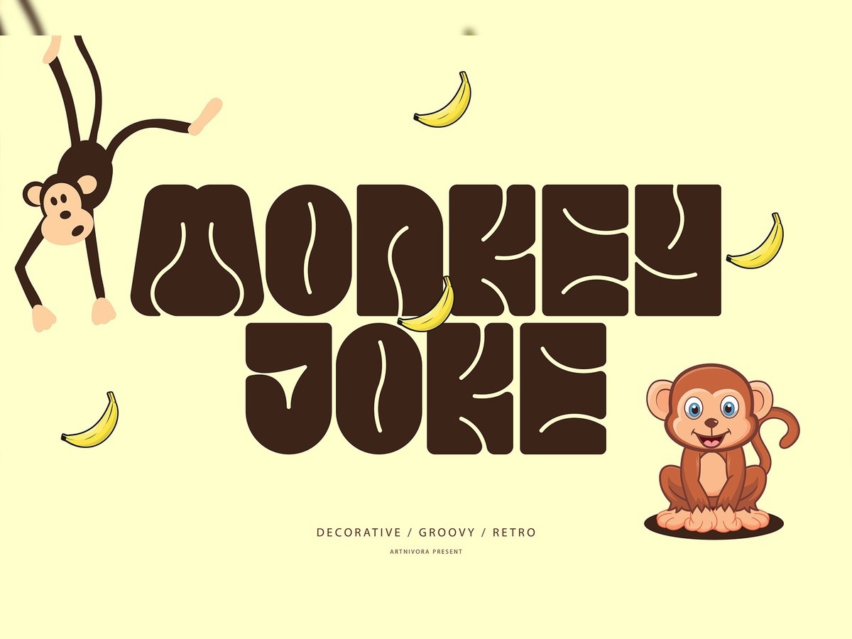 폰트 Monkey Joke