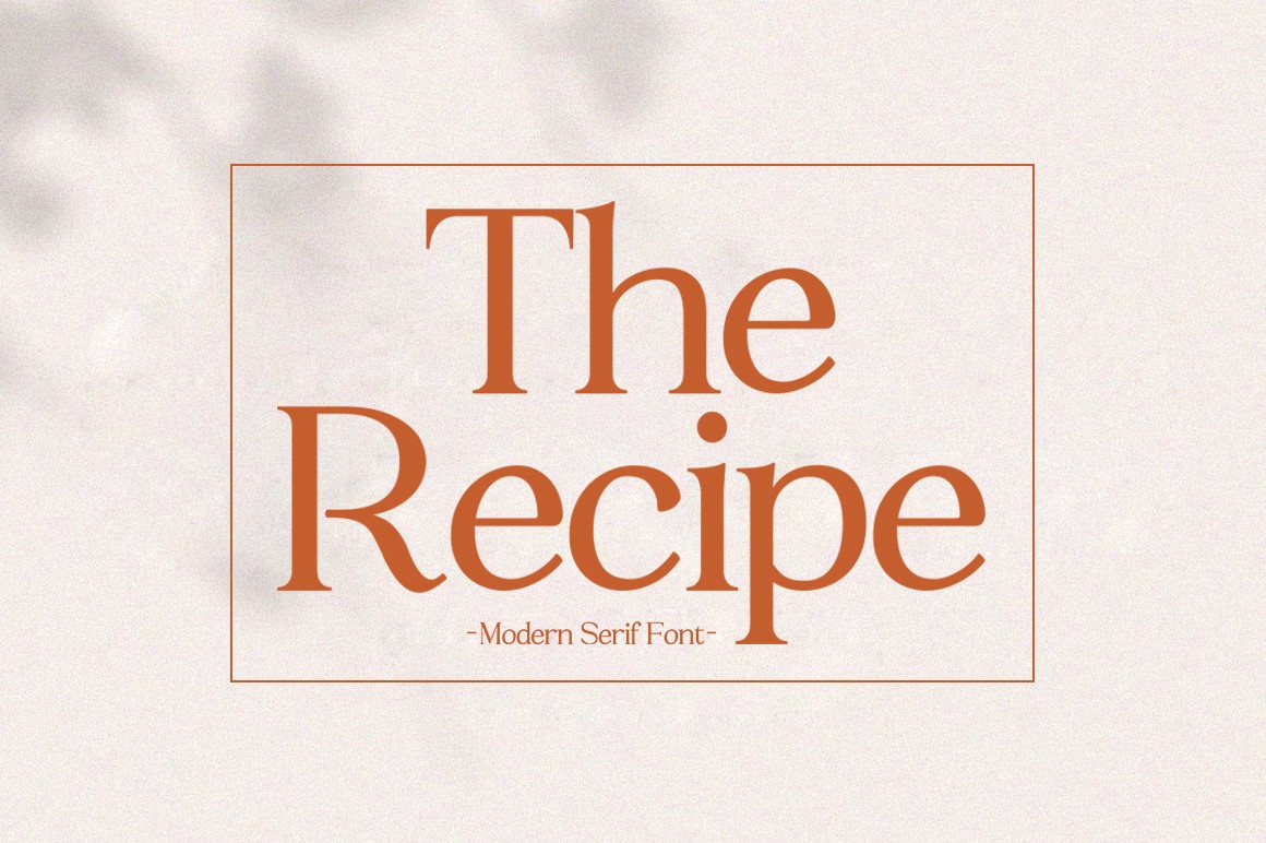 The Recipe
