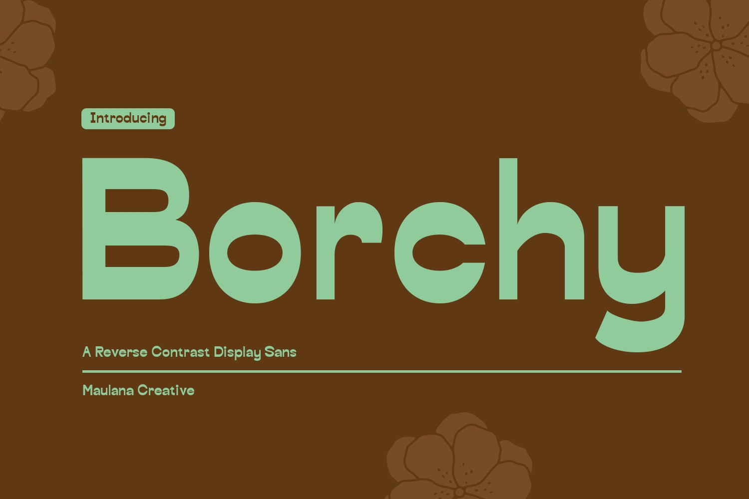 폰트 Borchy