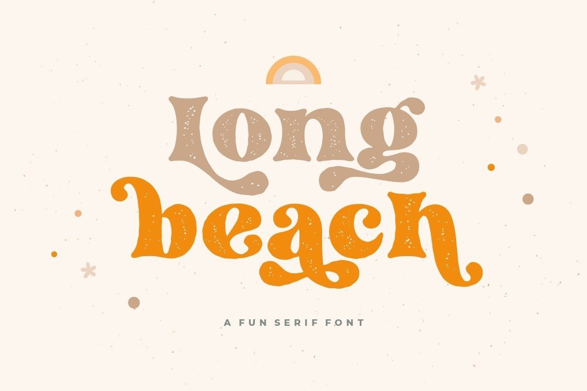 폰트 Long Beach