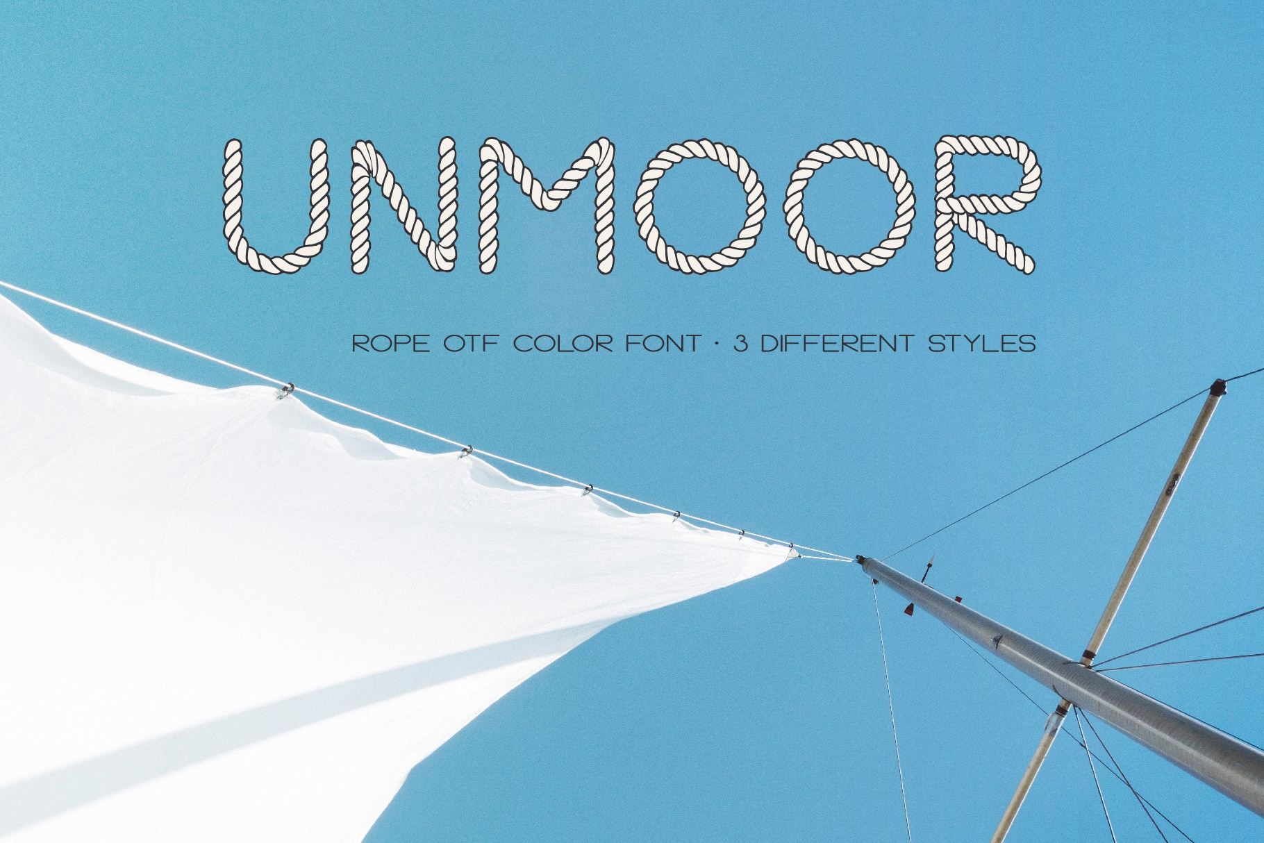 폰트 Unmoor