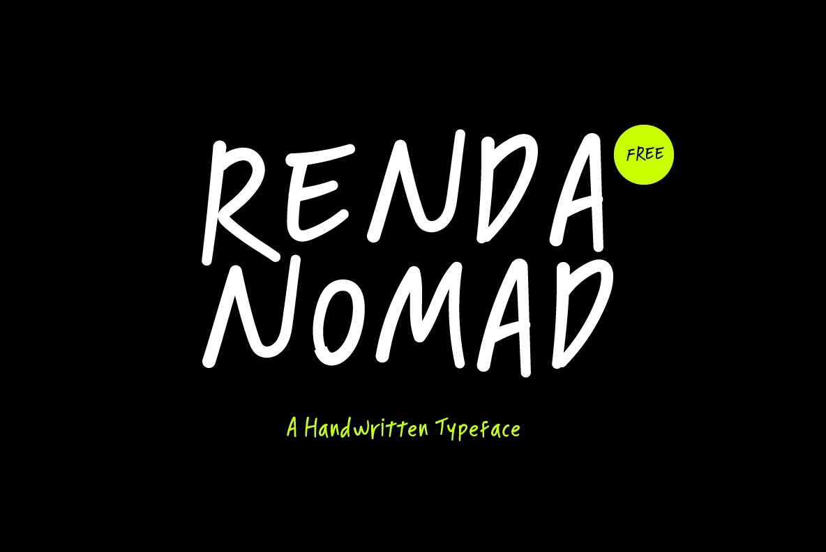 폰트 Renda Nomad