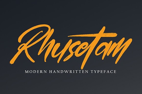 폰트 Rhusetam