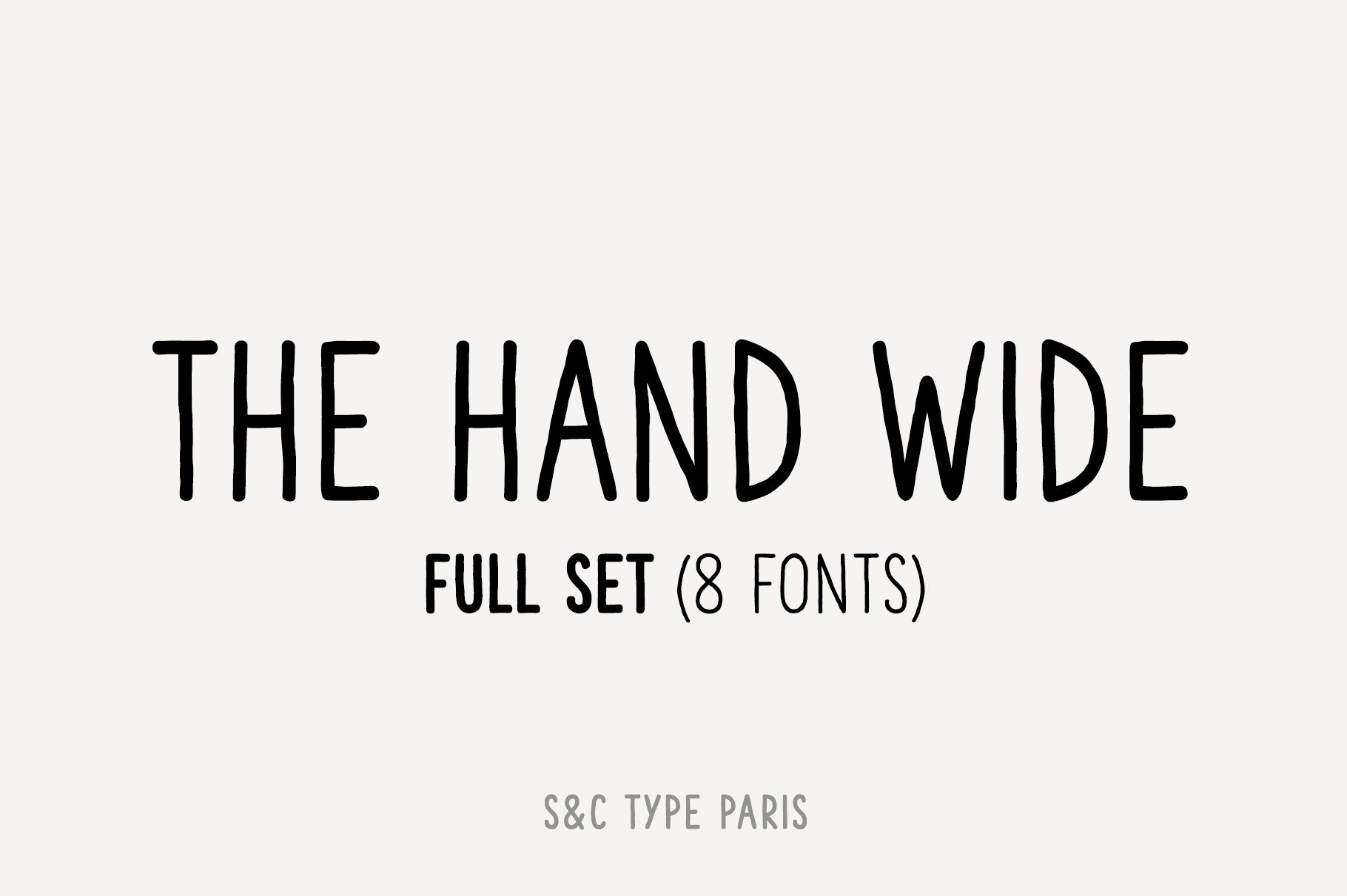 The Hand Wide