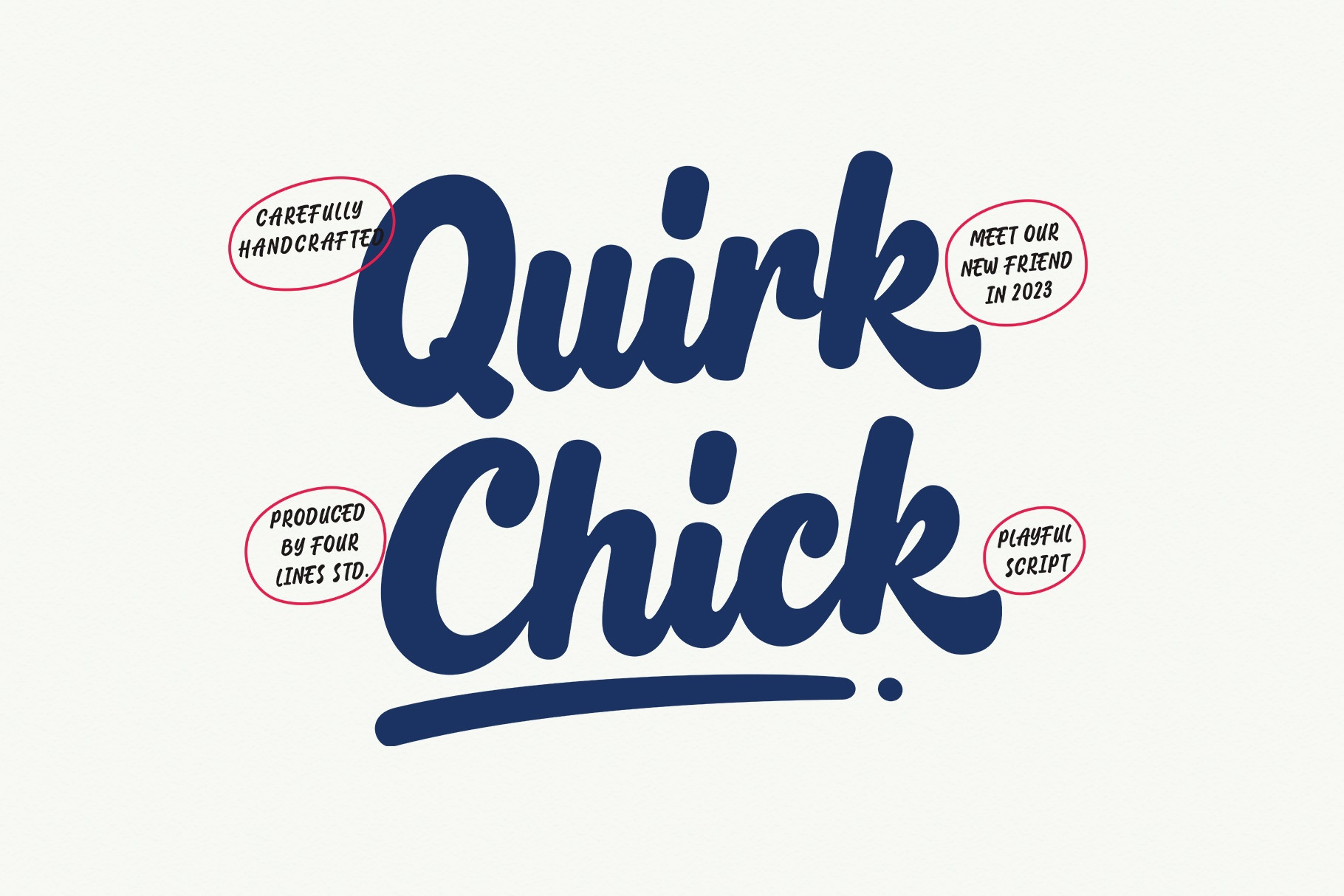 폰트 Quirk Chick