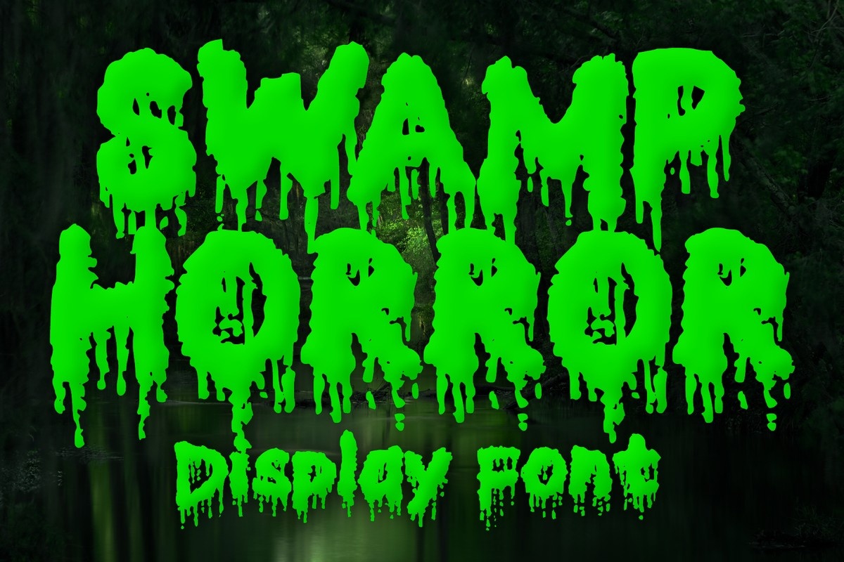 폰트 Swamp Horror