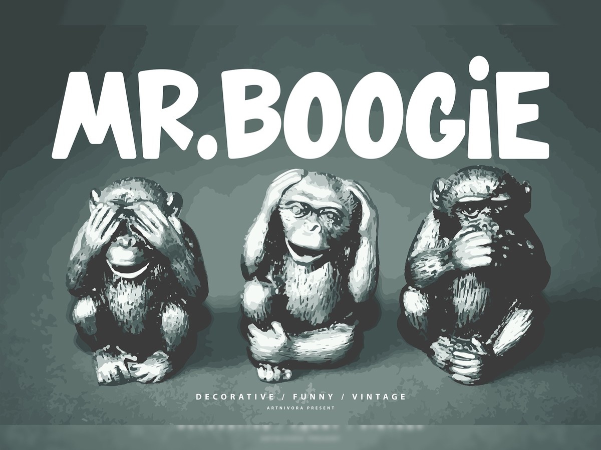 폰트 Mr. Boogie