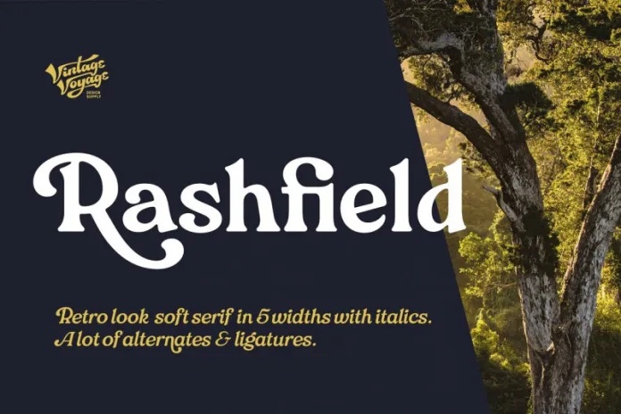 폰트 Rashfield