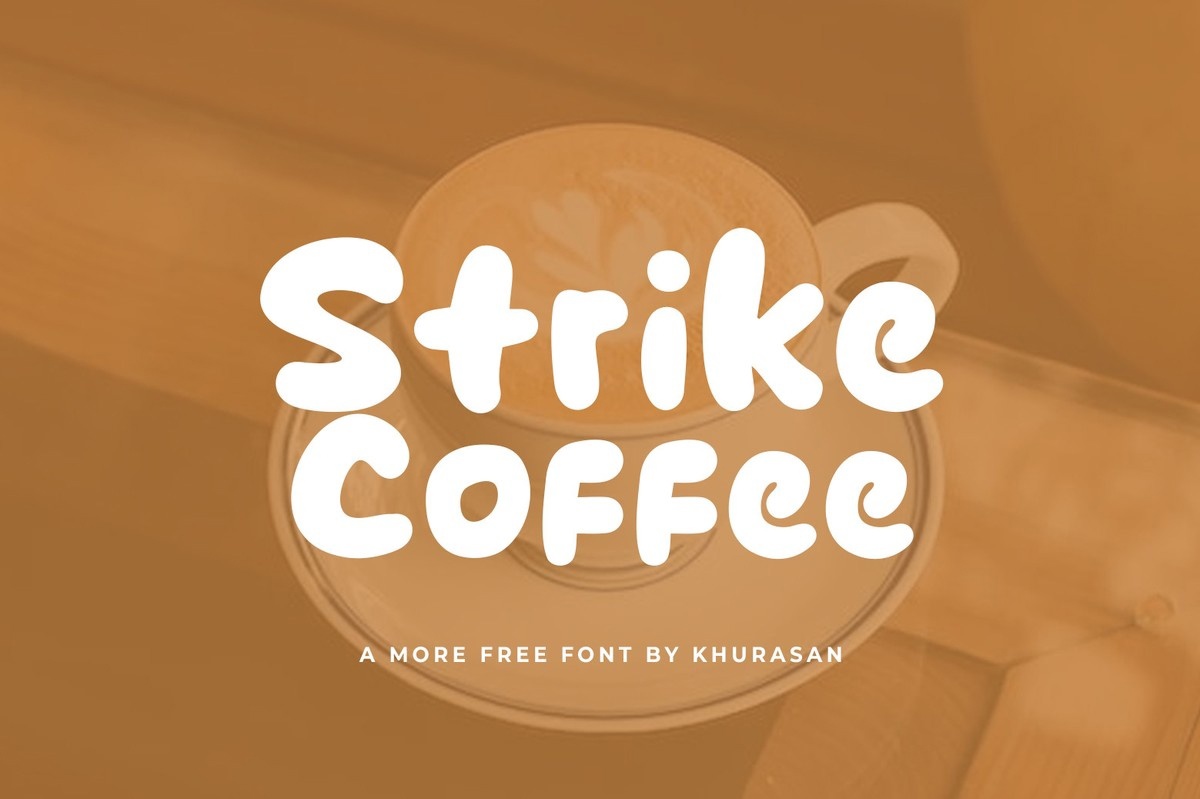 폰트 Strike Coffee