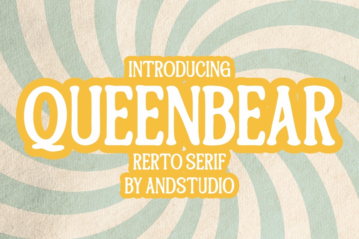 폰트 Queenbear