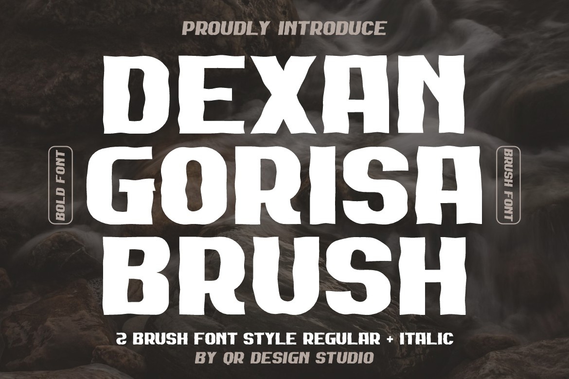 폰트 Dexan Gorisa Brush
