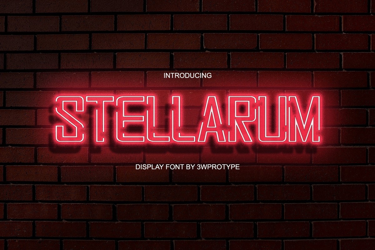 폰트 Stellarum