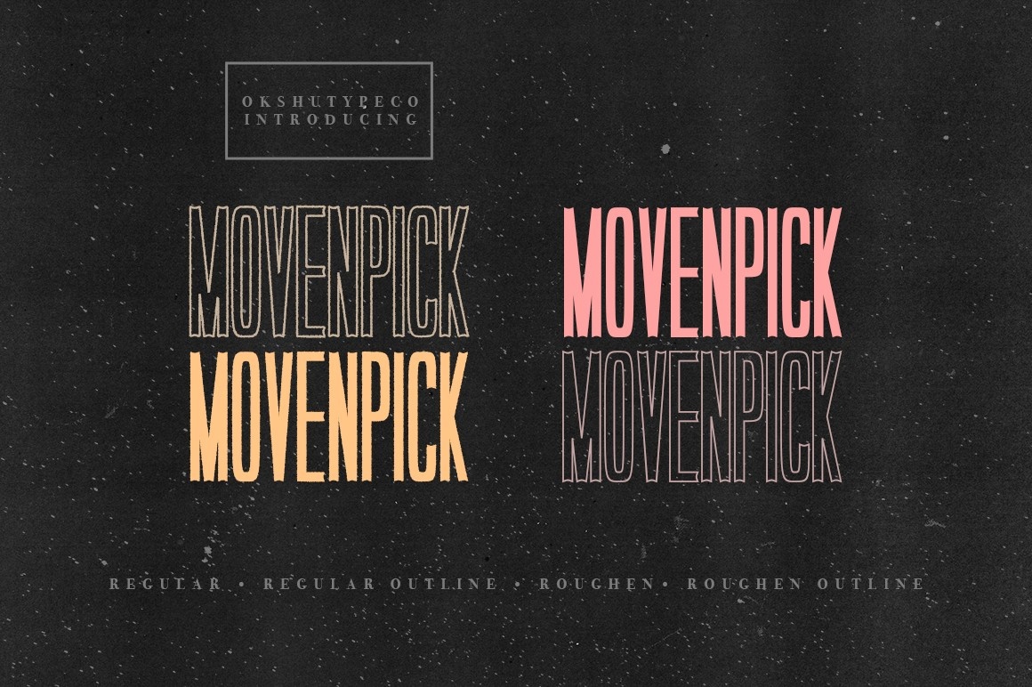 폰트 Movenpick