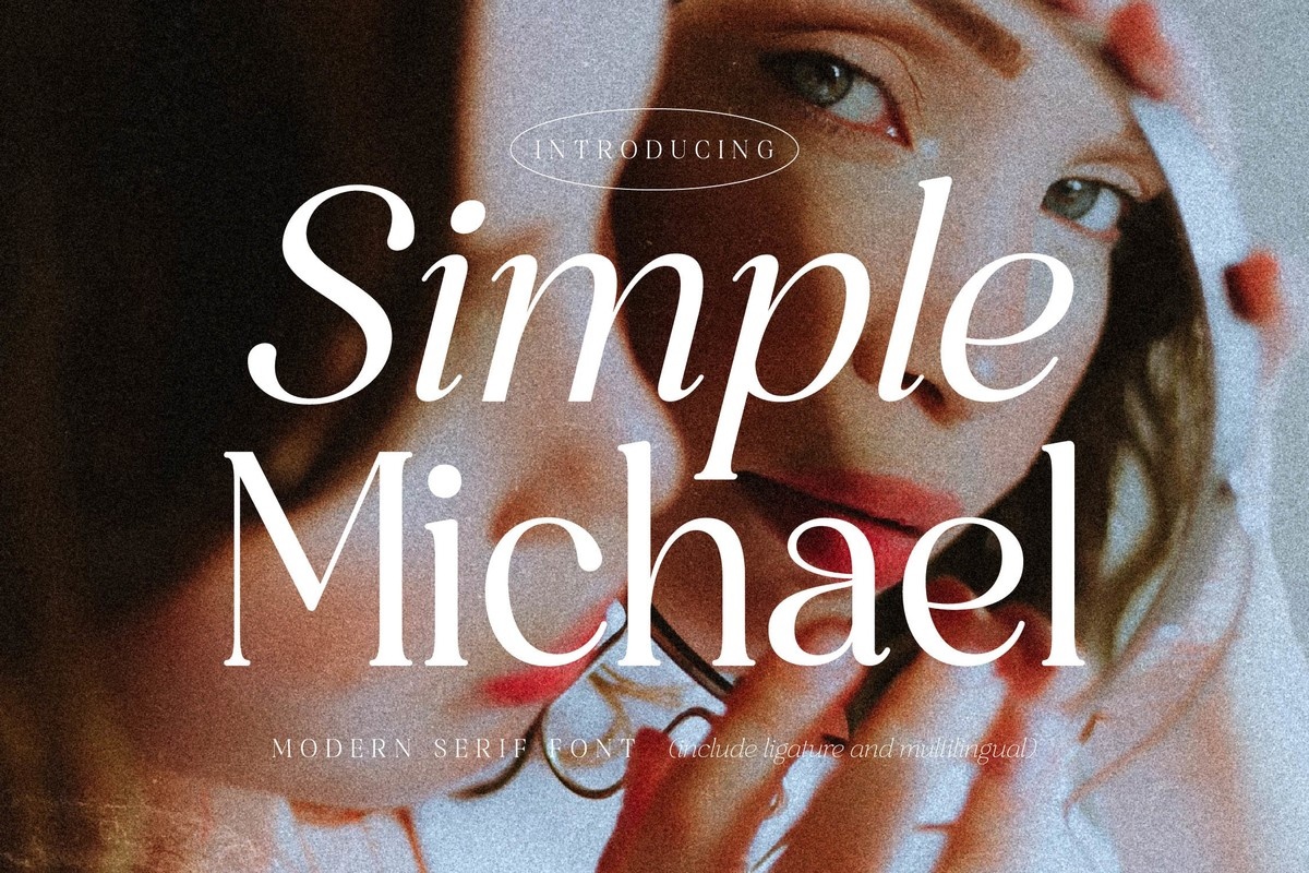폰트 Simple Michael