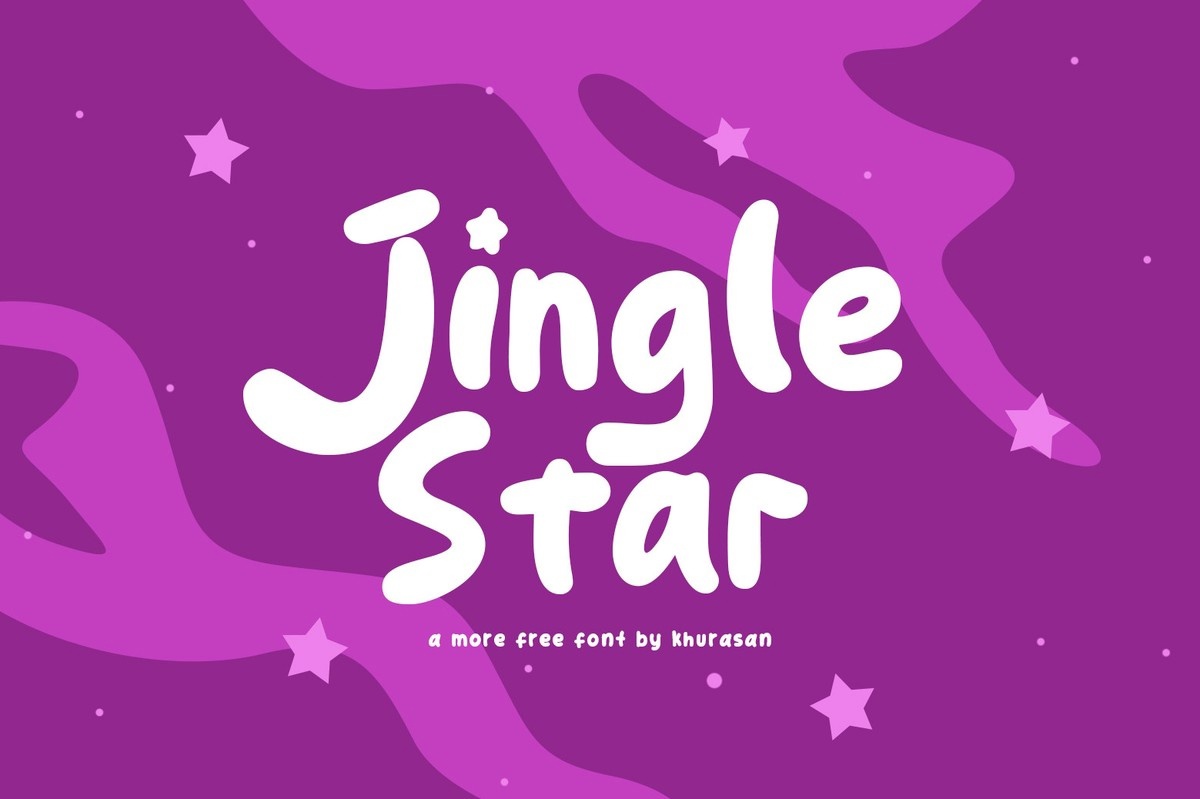 폰트 Jingle Star