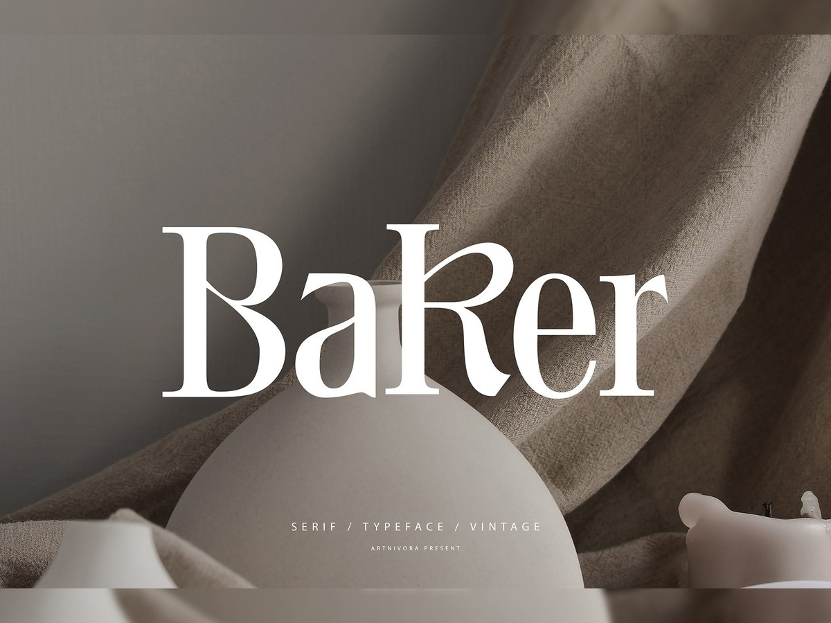 폰트 Baker
