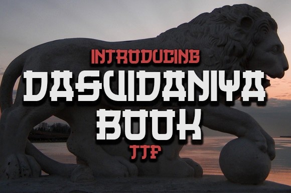 폰트 Dasvidaniya Book
