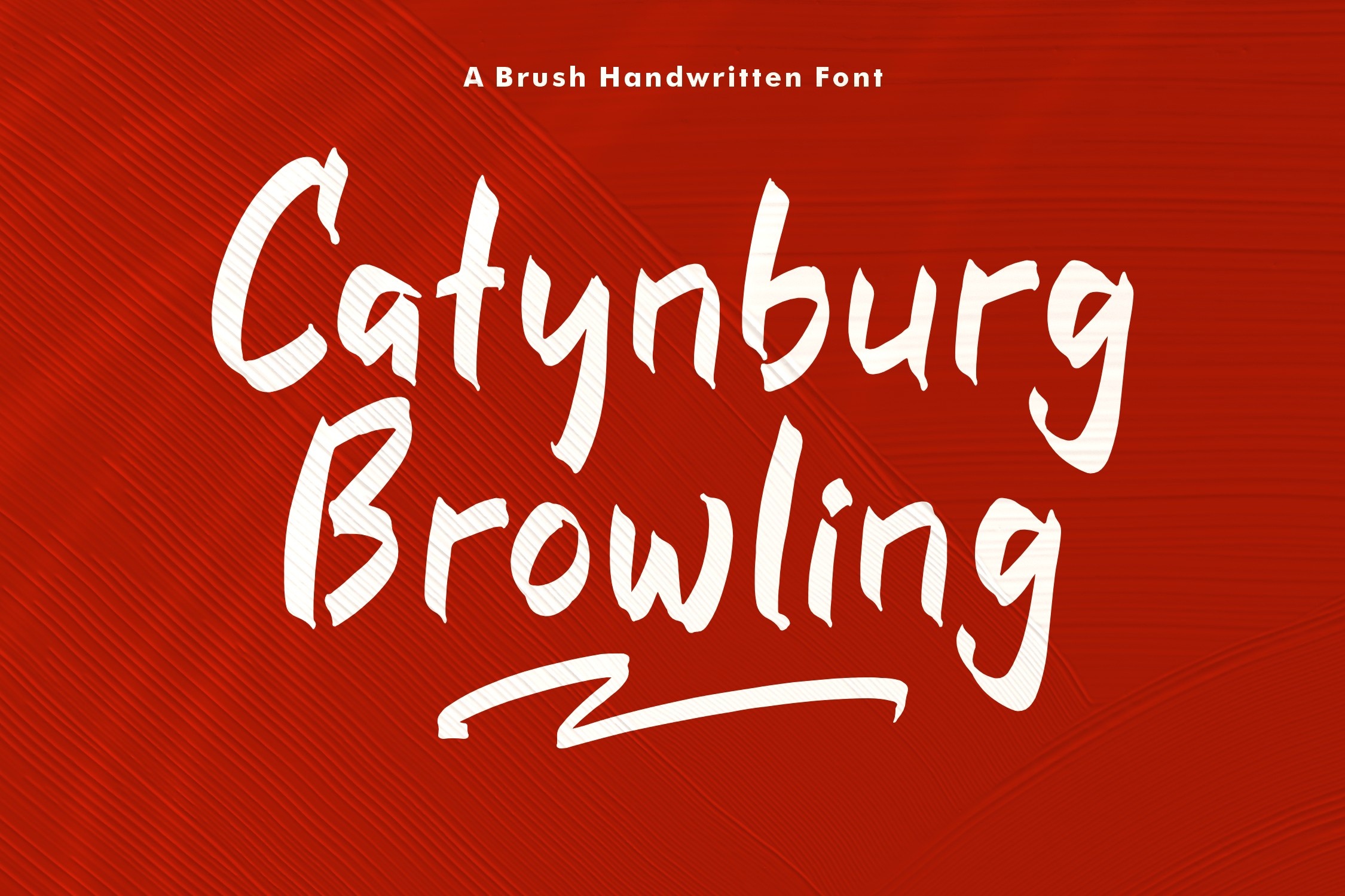 폰트 Catynburg Browling