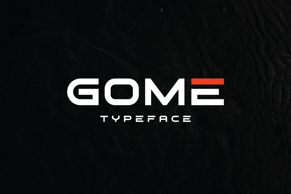 폰트 Gome