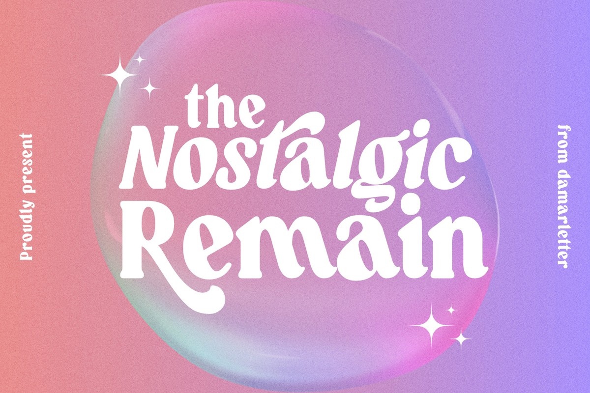 폰트 The Nostalgic Remain