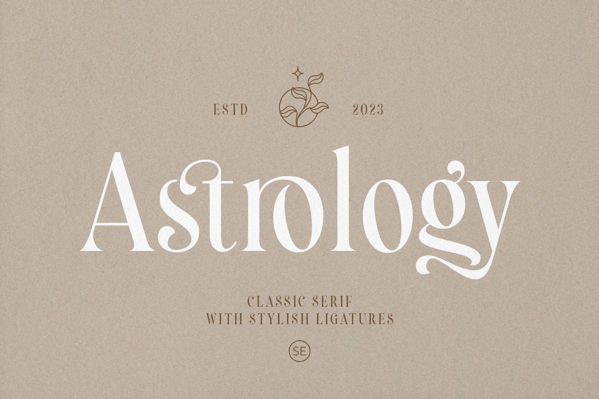 폰트 Astrology