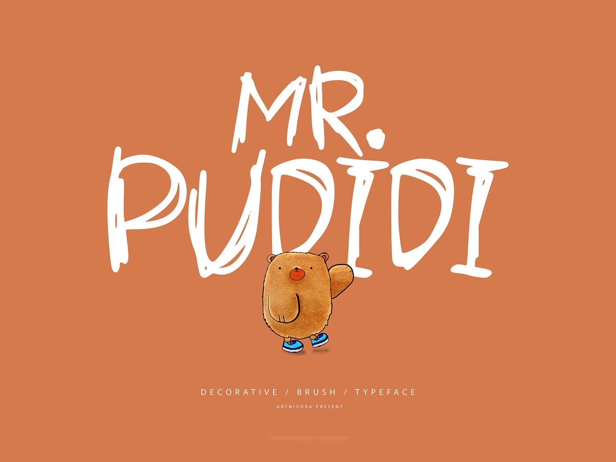폰트 Mr. Pudidi