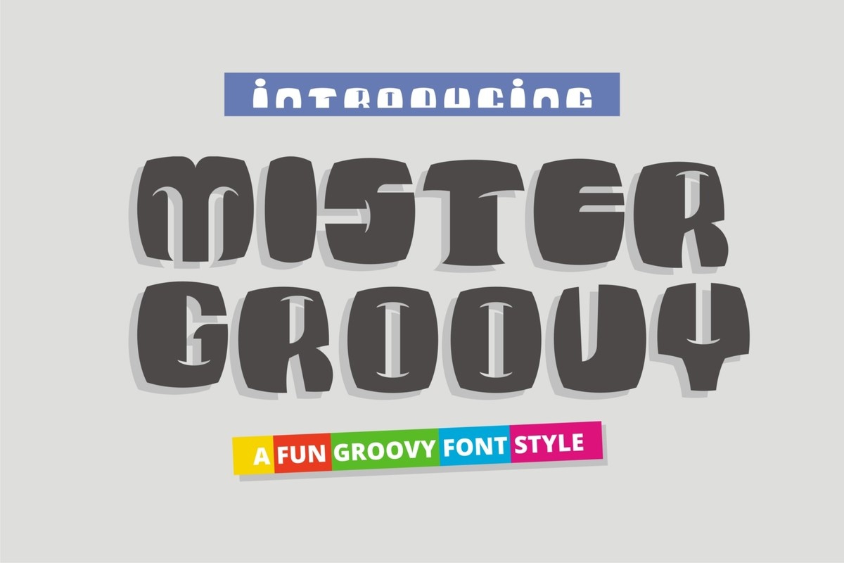 폰트 Mister Groovy