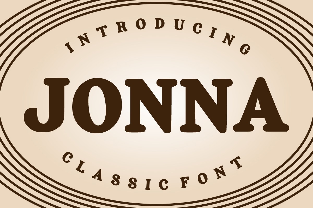 폰트 Jonna