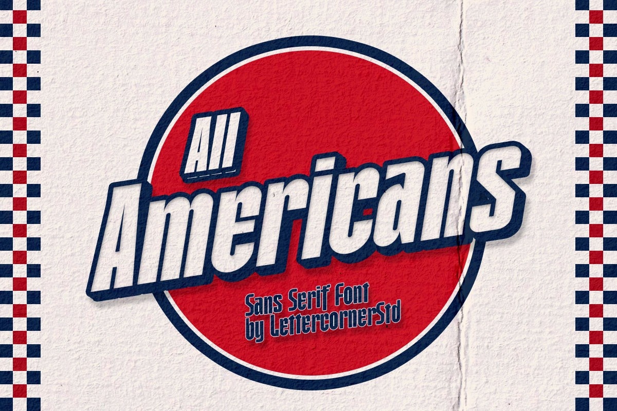 폰트 All Americans