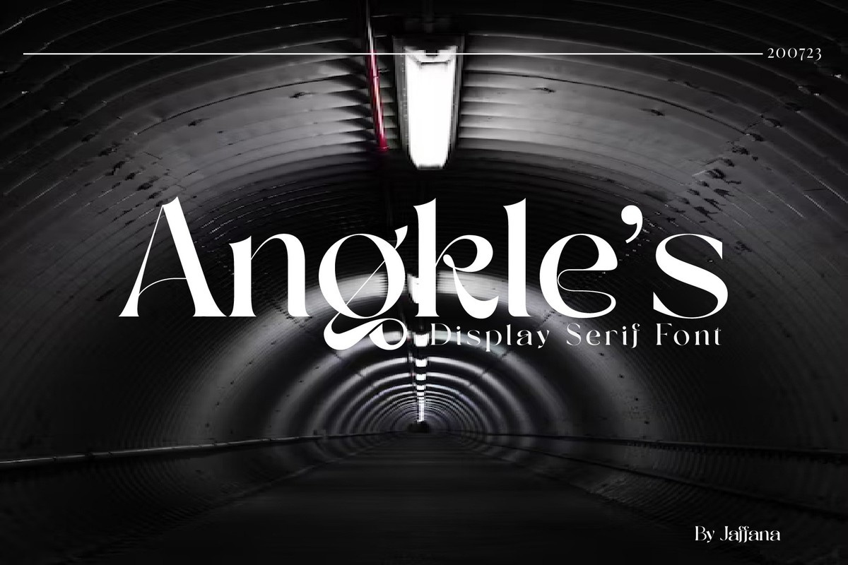 폰트 Angkle's