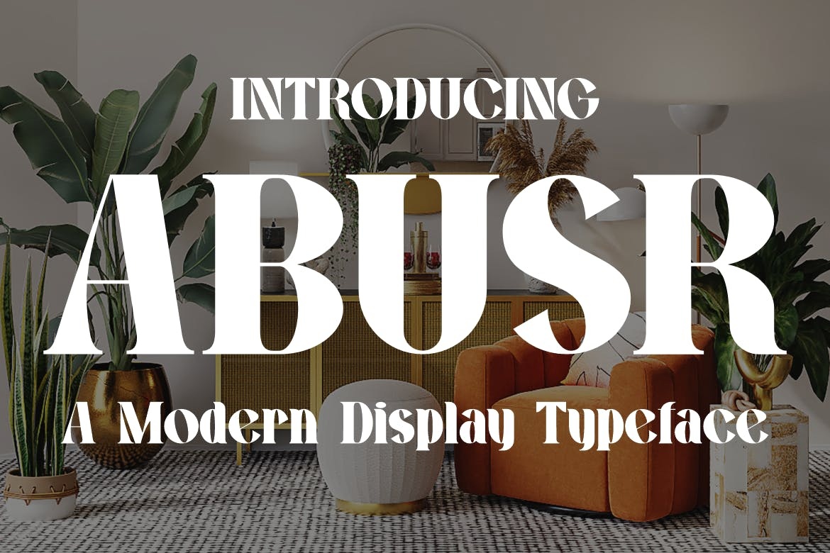 폰트 Abusr