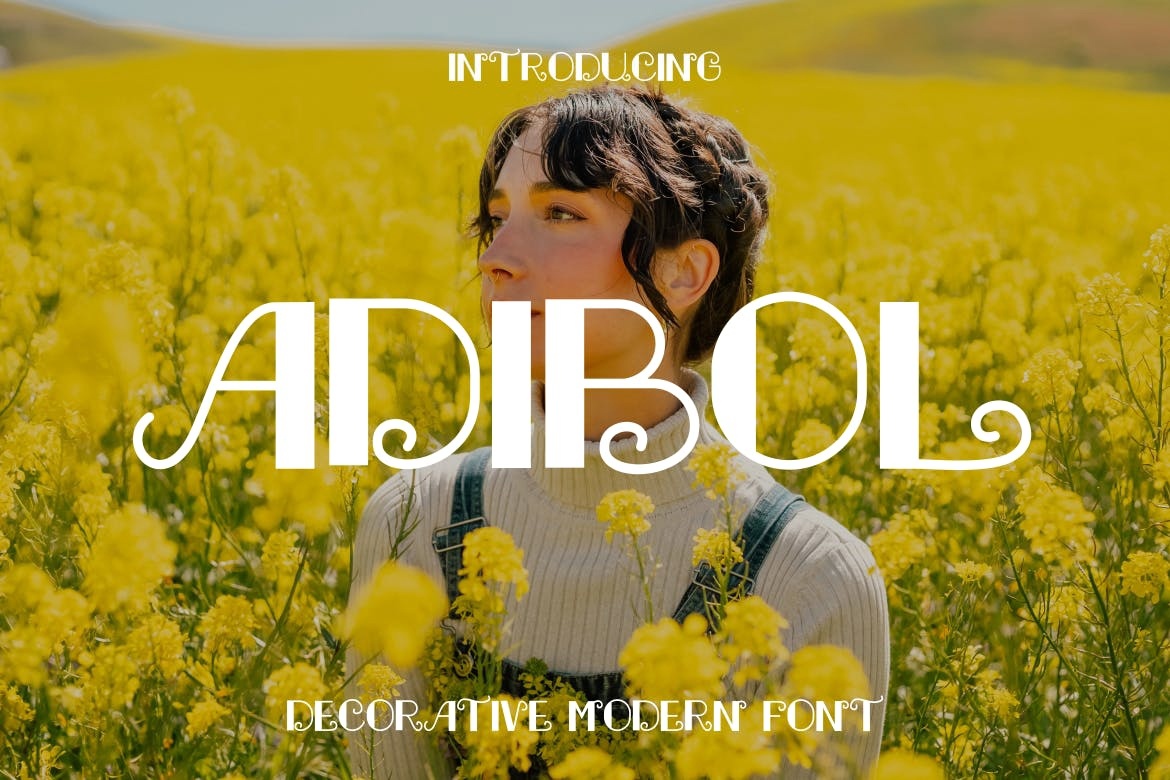 폰트 Adibol