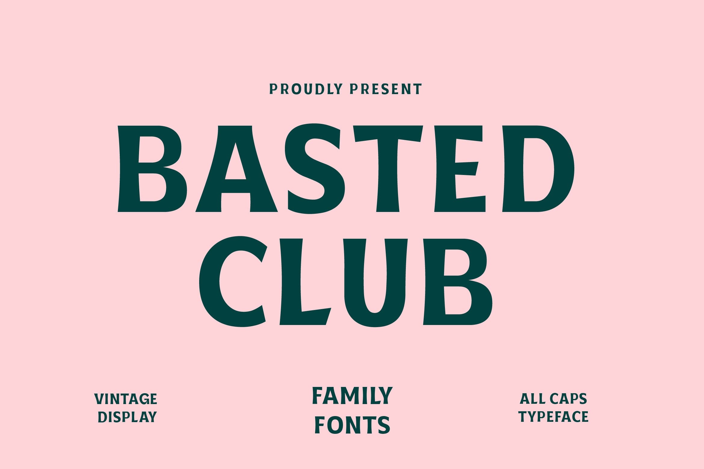 폰트 Basted Clubs