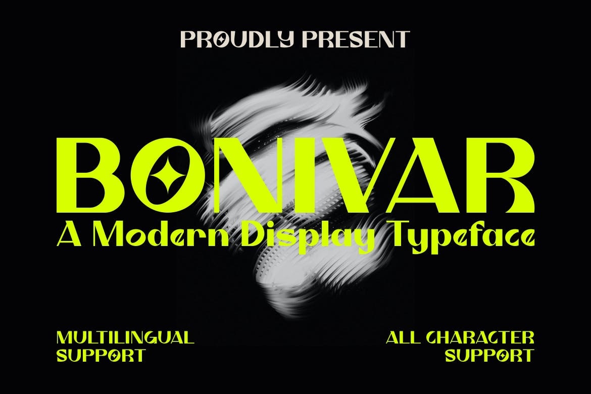 폰트 Bonivar