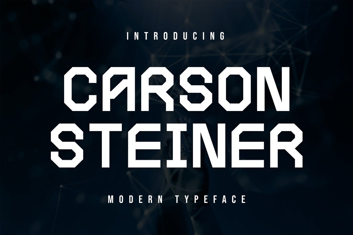 폰트 Carson Steiner