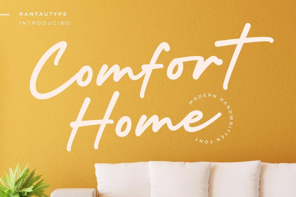 폰트 Comfort Home