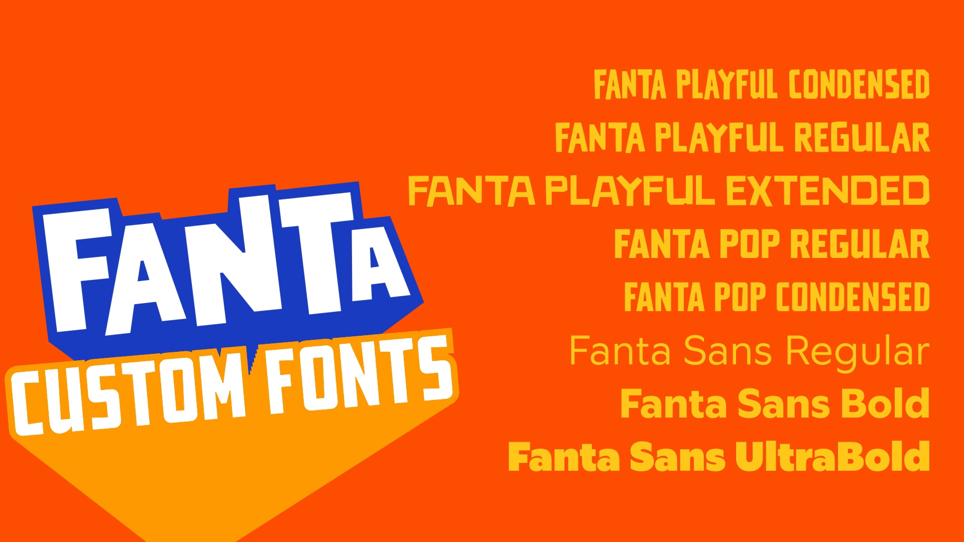폰트 Fanta Playful