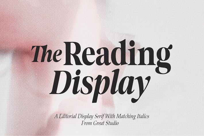 폰트 The Reading Display