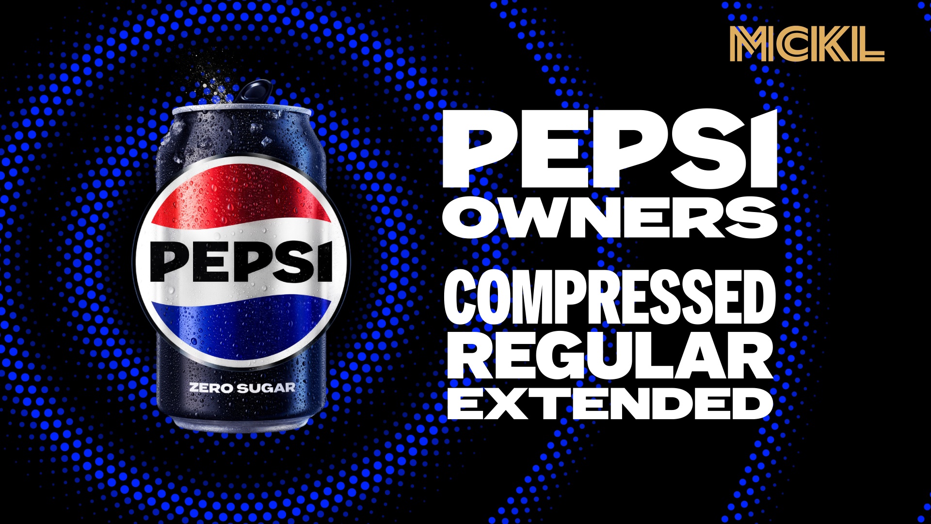 폰트 Pepsi Owners