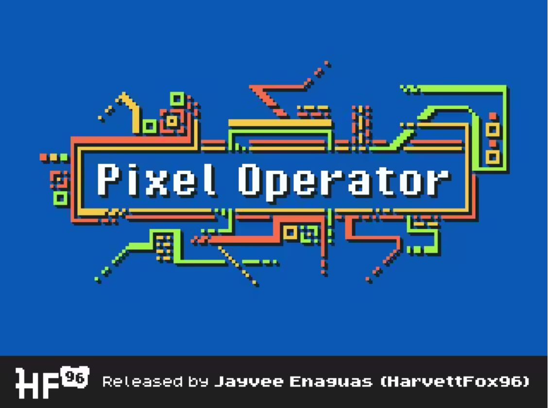폰트 Pixel Operator
