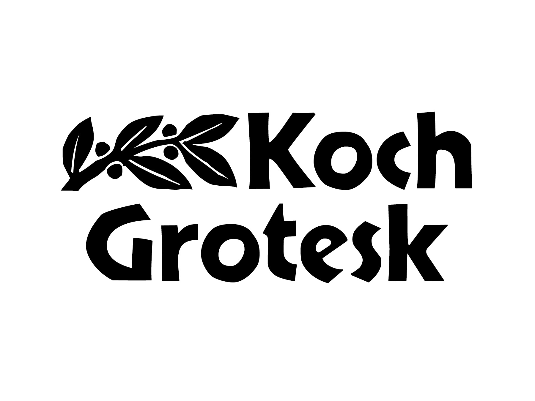 폰트 Koch Grotesk