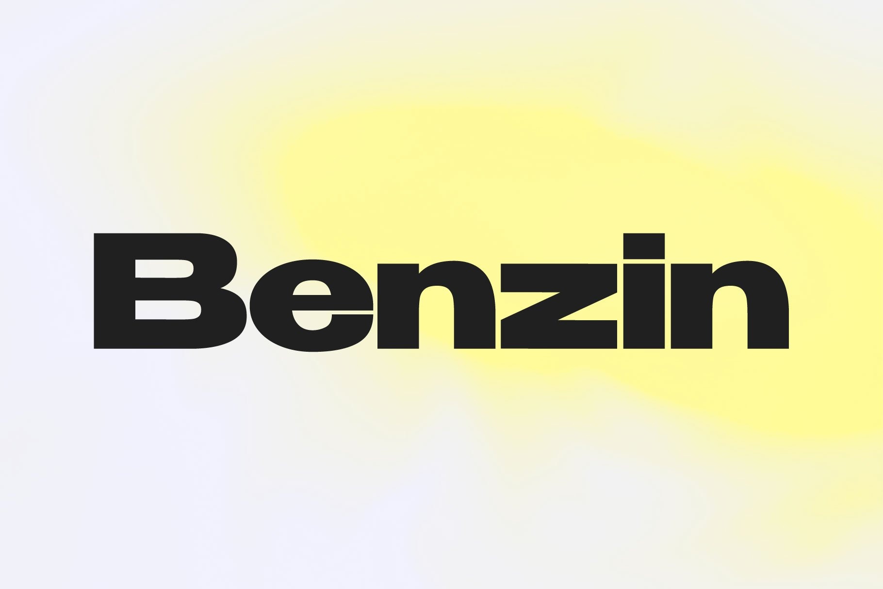 폰트 Benzin Family
