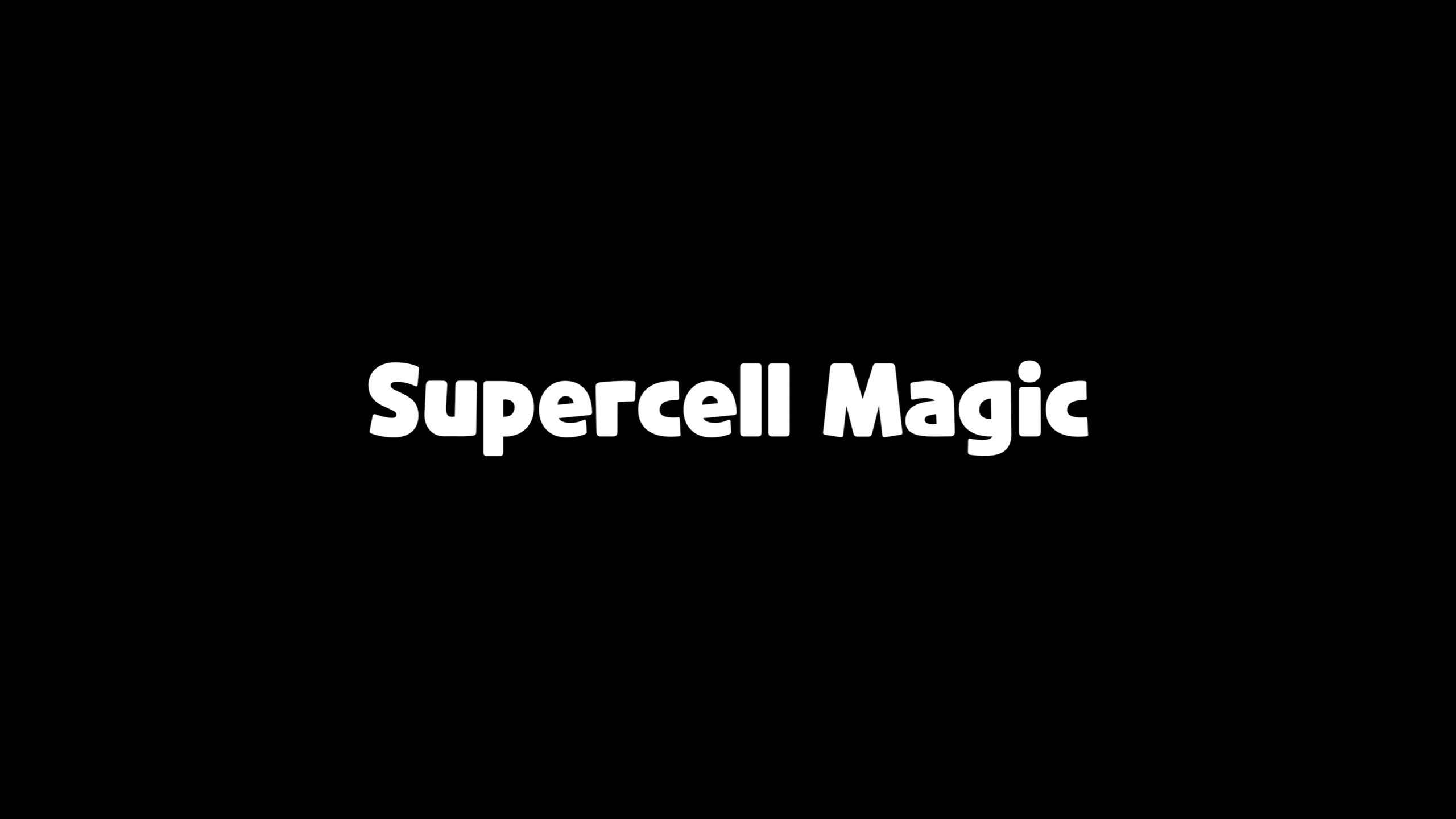 폰트 SUPERCELL MAGIC
