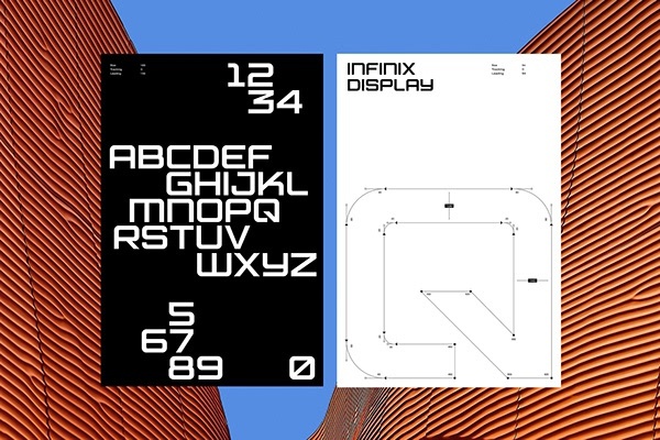 폰트 Infinix Display
